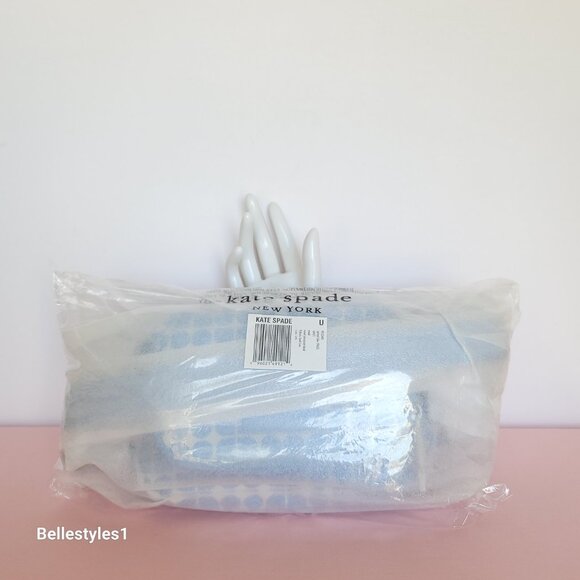 KATE SPADE Belt Bag Noel Jacquarded Printed Fabric Bag- Astral Blue color ⭐ - Picture 16 of 16